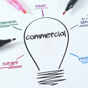 Estrategia comercial con enfoque en visión, investigación, innovación y mercado para el crecimiento empresarial